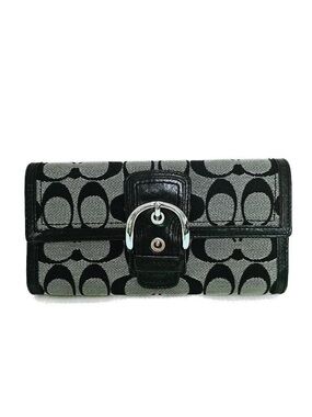 Vintage Coach Monogram Wallet